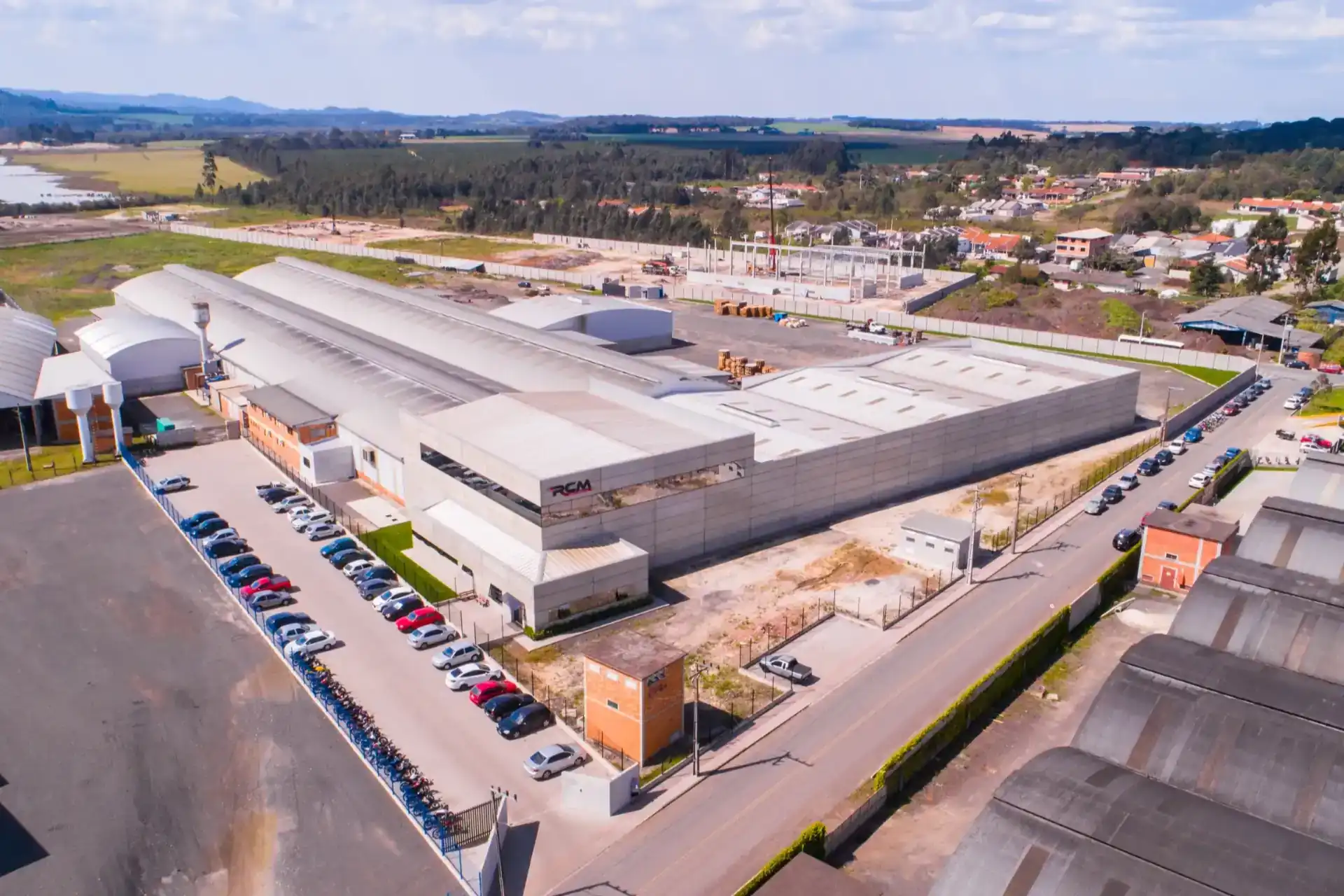 Imagem aérea da RCM